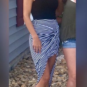 Black and White Skirt